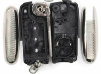 Thumbnail for Fits Bentley 3 Button Uncut Folding Flip Remote Key Shell Case Fob - 2 PCS