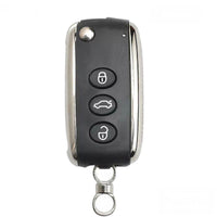 Thumbnail for Fits Bentley 3 Button Uncut Folding Flip Remote Key Shell Case Fob - 2 PCS