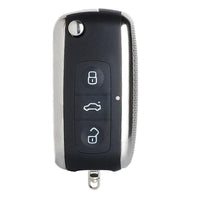 Thumbnail for Fits VW Passat Tiguana Polo Bora Bentley 3 Button Flip Car Key Fob