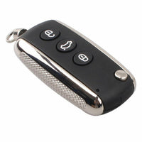 Thumbnail for Fits Bentley Continental GT Flying Spur 3 button Flip Car Key Fob