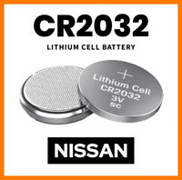 Thumbnail for Car Key Fob Remote CR2032 Battery Fits Nissan Qashqai Juke Leaf Mirca Navarna X2