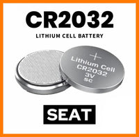 Thumbnail for Car Key Fob CR2032 Battery Fits Seat Remote Ateca Ibiza Leon Toledo Altea X2