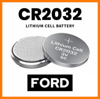 Thumbnail for Car Key Fob CR2032 Battery Fits Ford Remote Focus Fiesta Puma Ka C-Max Kuga X2