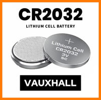 Thumbnail for Car Key Fob CR2032 Battery Fits Vauxhall Corsa Astra Zarfia Insignia Vivaro X2