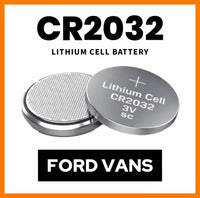 Thumbnail for Car Key Fob CR2032 Battery Fits Ford Transit Connect Combo Tourneo Ranger X2