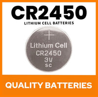 Thumbnail for CR2450 Lithium Coin Cell Batteries X1