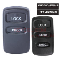 Thumbnail for OUCG8D525MA , OUCG8D522MA, HYQ12ABA Remote Key 2/3 Button Fob 315MHz/313.8MHz/433MHz for Mitsubishi Eclipse Lancer Montero Sport Outlander