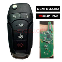 Thumbnail for OEM Board 164-R8255 , N5F-A08TAA Remote Key 5 Button 315MHz ID49 Chip Fob for Ford Transit Connect 2020-2023