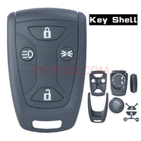 Thumbnail for 4 Button Smart Remote Key Shell Case for SAAB Scania Truck DC13 143 148 141 4X2 6X2R GRS905 R-series S-series G-series P-series